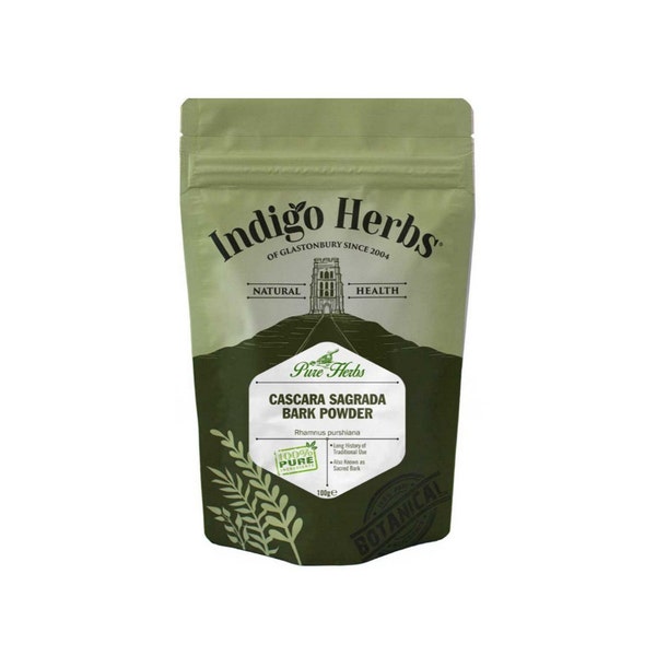 Cascara Sagrada Bark Powder by Indigo Herbs