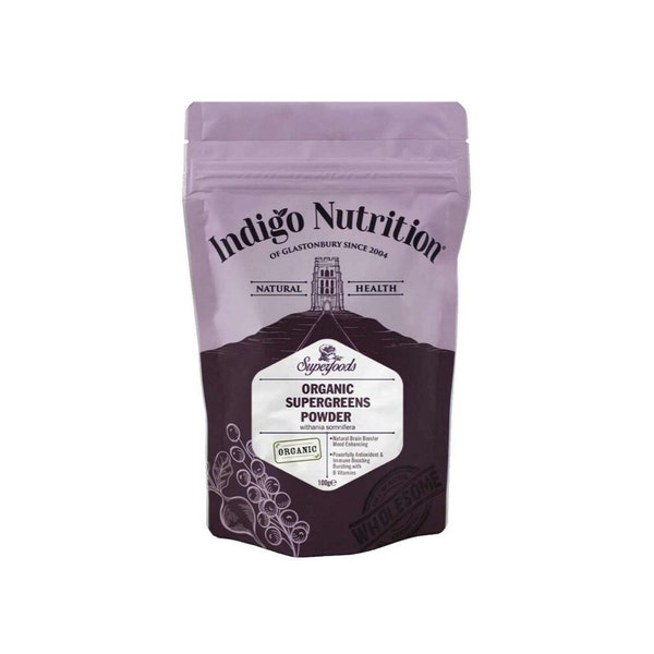 Organic Super Greens Powder •  Certified Organic • Indigo Herbs