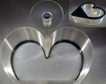 Heart Lightbox Window Bird Feeder