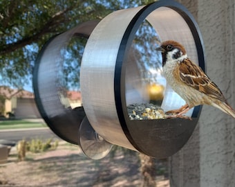 Lightbox Window Bird Feeder