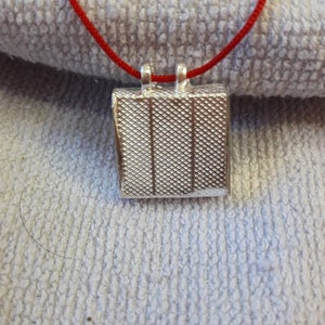 Handmade High Grade Sterling Silver Pendant Mantra Box Pendant Rajasthan Tribal Pendant Banjara Pendant Taaviz Pendant Maadaliya Pendant