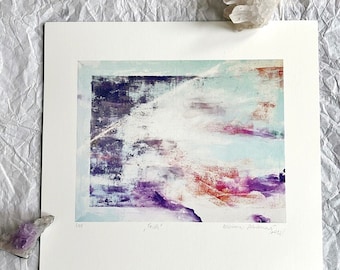 Purple Home decor art print
