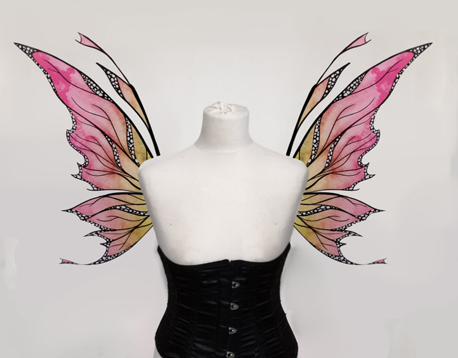 Feenflügel Malina Sunrise Cosplayflügel Fairy Flügel | Etsy