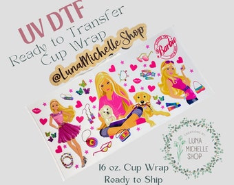 UV DTF Cup Wrap| UV Transfers| Ready to ship| Ready To Apply| Cup Transfers| Cute Cup Decals| Permanent  Cup Wrap