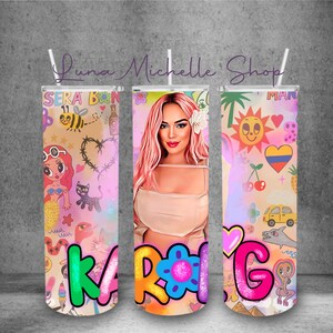 Karol G 20oz Tumbler| Karol G Gifts| La Bichota Tumbler| Mañana Sera Bonito| Custom Cups|