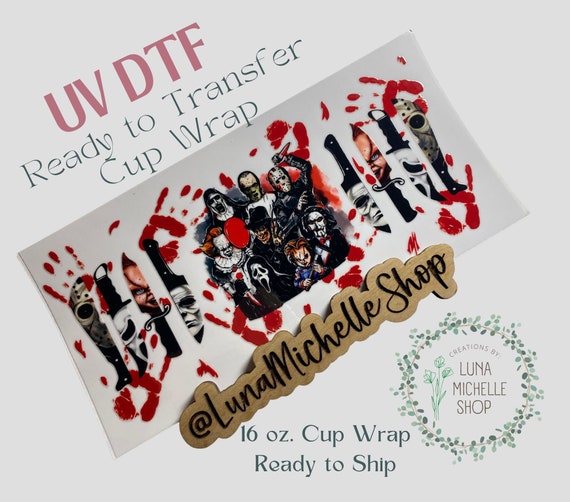 Buy UV DTF Cup Wraps for 16 oz - UV DTF Transfers Stickers for