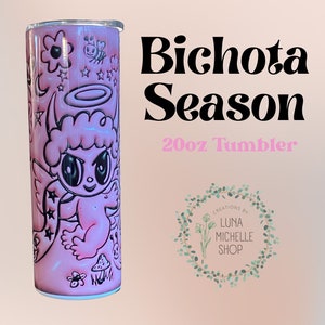 Bichota Season 20oz Tumbler| Karol G|Custom cups | Custom Tumblers| Mañana Sera Bonito| La Bichota| Gifts for her 20oz Tumbler