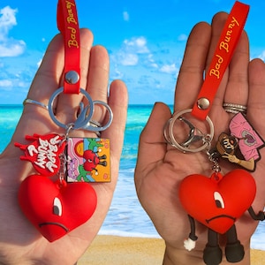 Heart Keychain| Un Verano Sin Ti Keychain|Keychains| Charms