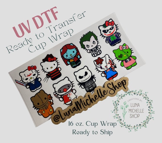 UV DTF Cup Wrap | Uv wraps| Uvdtf Cup Transfer | 16oz Cup Wrap | Ready to  Apply | Ready to Ship | Custom Cups | uvdtf | Transfers