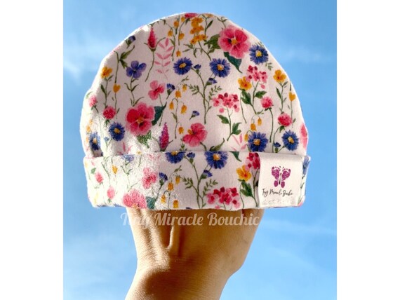 Preemie Baby Beanie Hat, Micro Preemie Hats, Multiple Styles, NICU