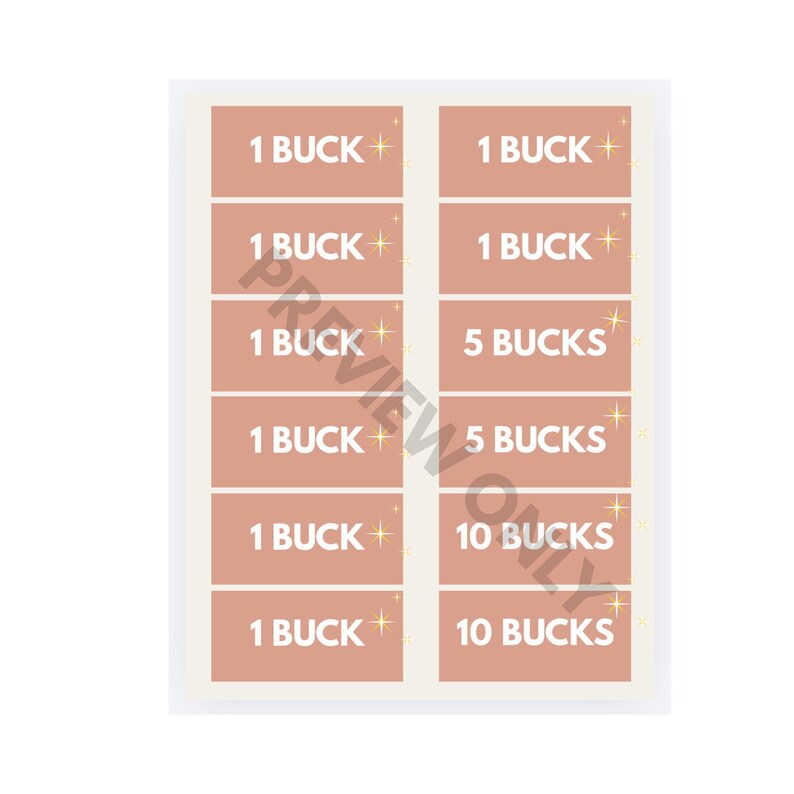 Bucks Color Chart Ultimate Summer Survival Kit Kids Screen Time Reward Chart Bucks System ...