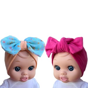 Preemie Bow Headband Bundle, Set of 2, NICU Care Package, NICU Baby Gift, Preemie Baby Gift, Preemie Headband, Preemie Girl Clothes