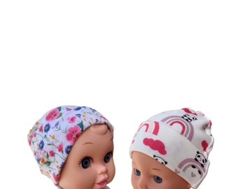 Preemie Baby Beanie Hat, Micro preemie Hats, Multiple Styles, NICU Baby Gift, NICU Baby Girl, Preemie Baby Gift, Preemie Girl Clothes