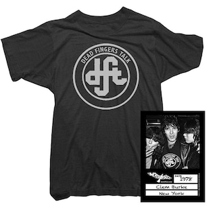 Dead Fingers Talk Tee worn by Clem Burke - Officially Licensed
