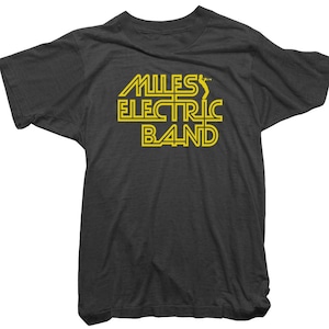 Miles Davis Womens T-Shirt - Miles Electric Band Tee - Officially Licensed - Organic Cotton