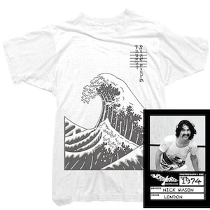 Pink Floyd Mens T-Shirt - Floyd Tour 74 Tee worn by Nick Mason - Officially Licensed