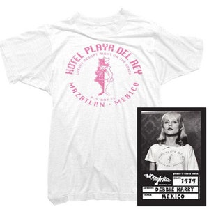 Blondie T-Shirt - Hotel Tee worn by Debbie Harry - Officially Licensed