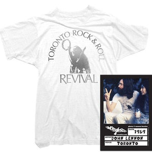 John Lennon T-Shirt - Rock and Roll Revival Tee worn by John Lennon - Officially Licensed