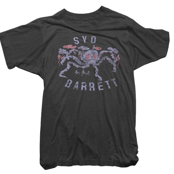 Pink Floyd Mens T-Shirt - Syd Barrett Octopus Tee - Mens