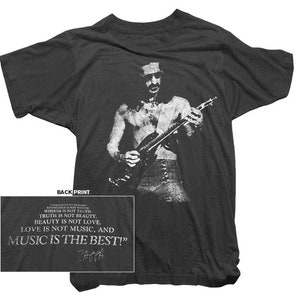 Frank Zappa Womens T-Shirt - Guitar Tee - Officially Licensed - Organic Cotton