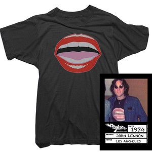 John Lennon T-Shirt - Mouth Tee worn by John Lennon - Officially Licensed