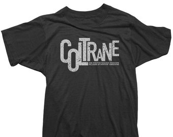 John Coltrane T-Shirt - Vibrations Tee - Officially Licensed