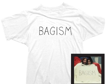 John Lennon T-Shirt - John und Yoko Bagism T-Shirt - Offiziell lizenziert