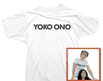 John Lennon T-Shirt Yoko Ono Tee von John Lennon getragen - Etsy.de