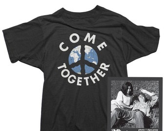 John Lennon T-Shirt - Come Together Tee von John Lennon getragen - Offiziell lizenziert