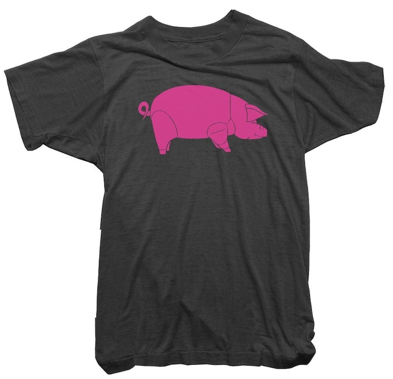 Animals Tee worn by David Gilmour Pink Floyd Womens T-Shirt Officially Licensed Organic Cotton