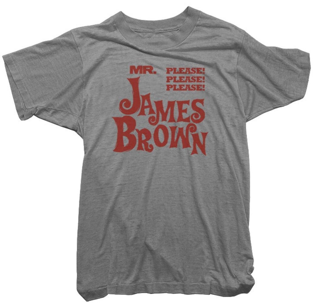 Image of James Brown T-Shirt - Please Tee Mens