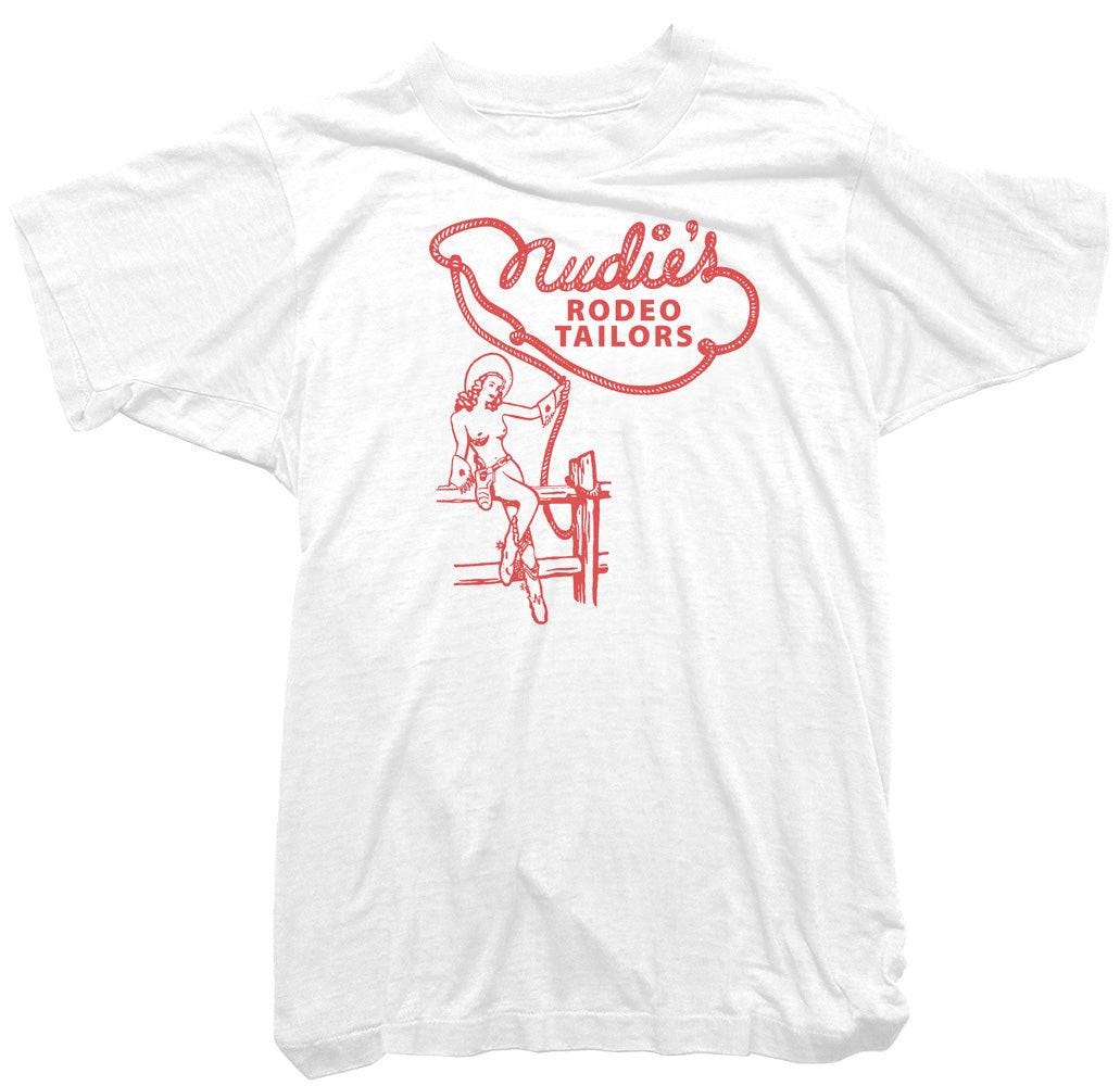 Nudie Cohn T-shirt - Nudie's Rodeo Tailor Tee - Officially