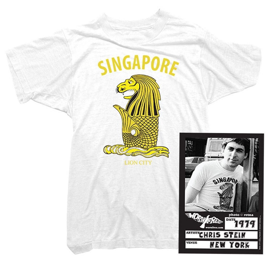 Image of Blondie T-Shirt - Singapore Tee Worn By Chris Stein Mens
