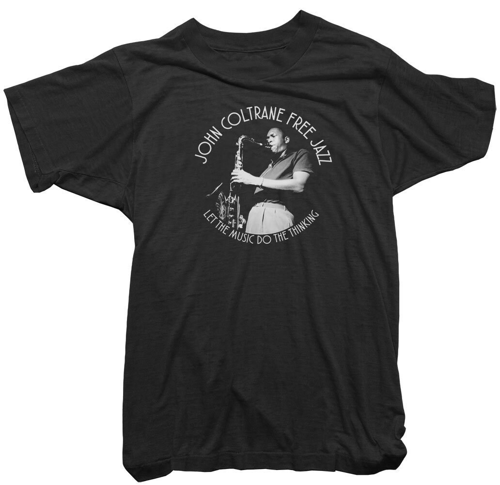 Image of John Coltrane T-Shirt - Free Jazz Tee Mens
