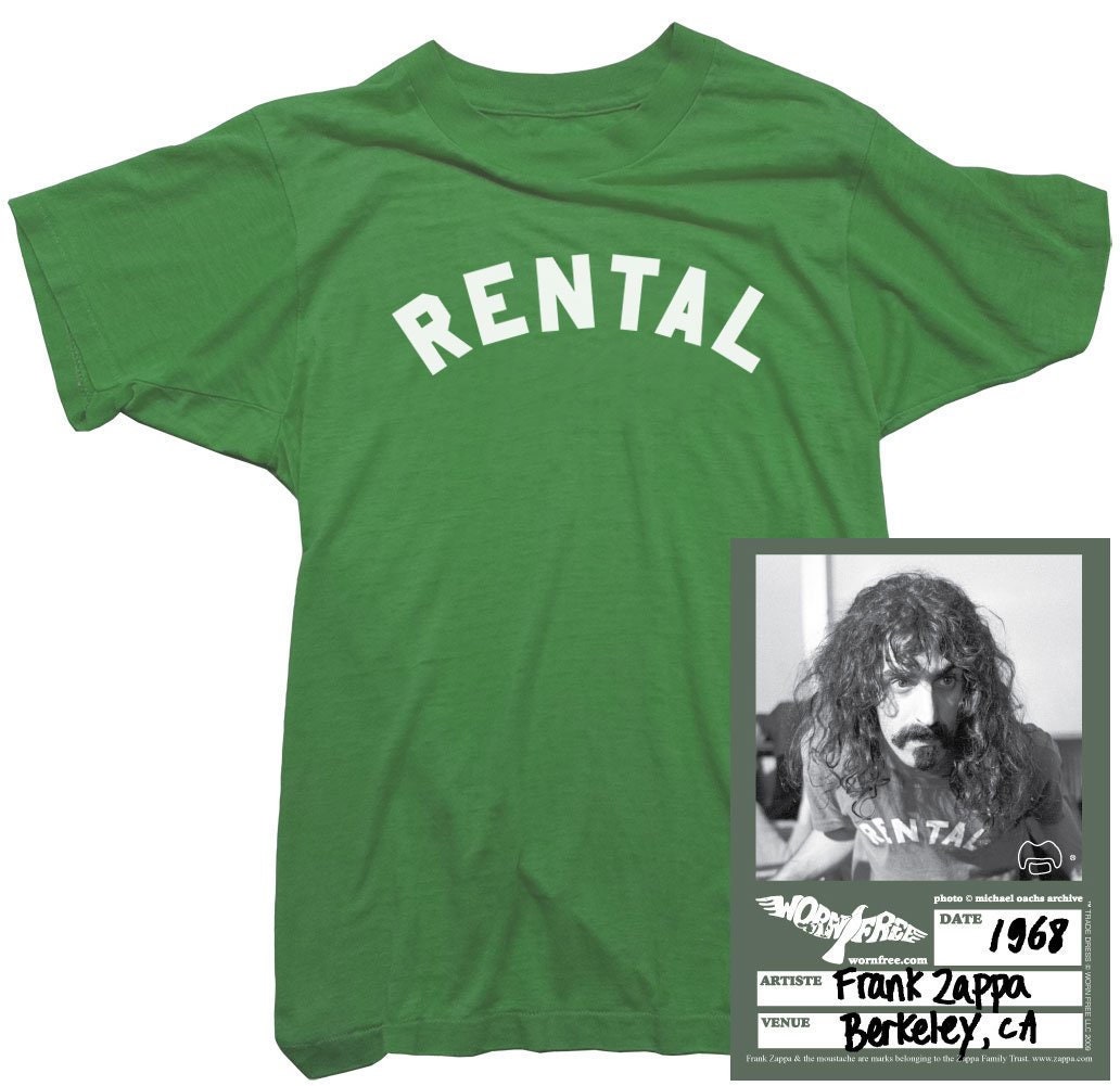 Image of Frank Zappa T-Shirts - Rental Tee Worn By Womens