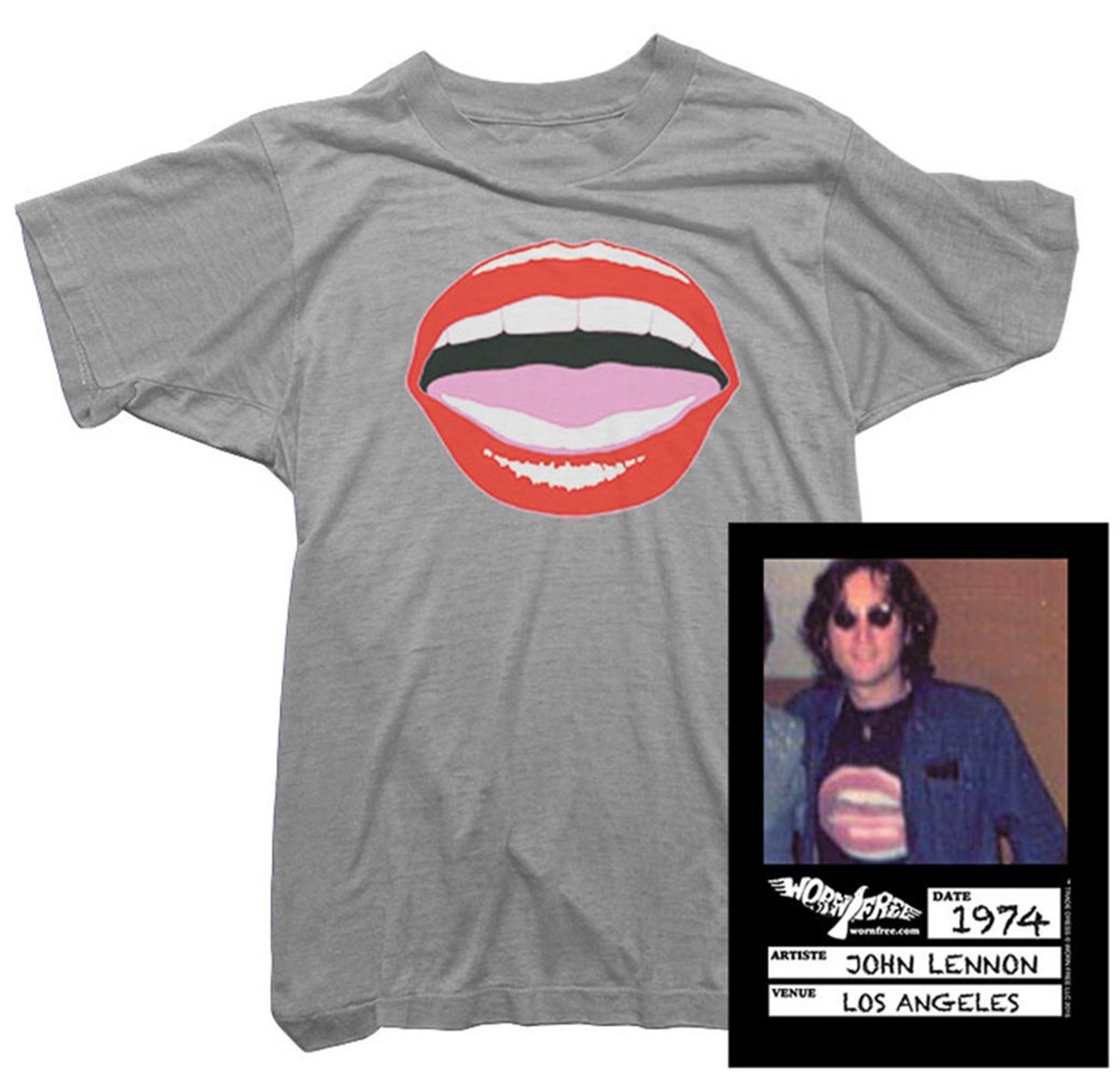john lennon owned and worn shirt