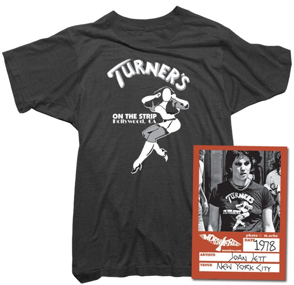 Image of Joan Jett T-Shirt - Turner's Tee Worn By Mens