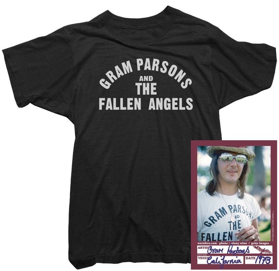 gram parsons and the fallen angels t shirt