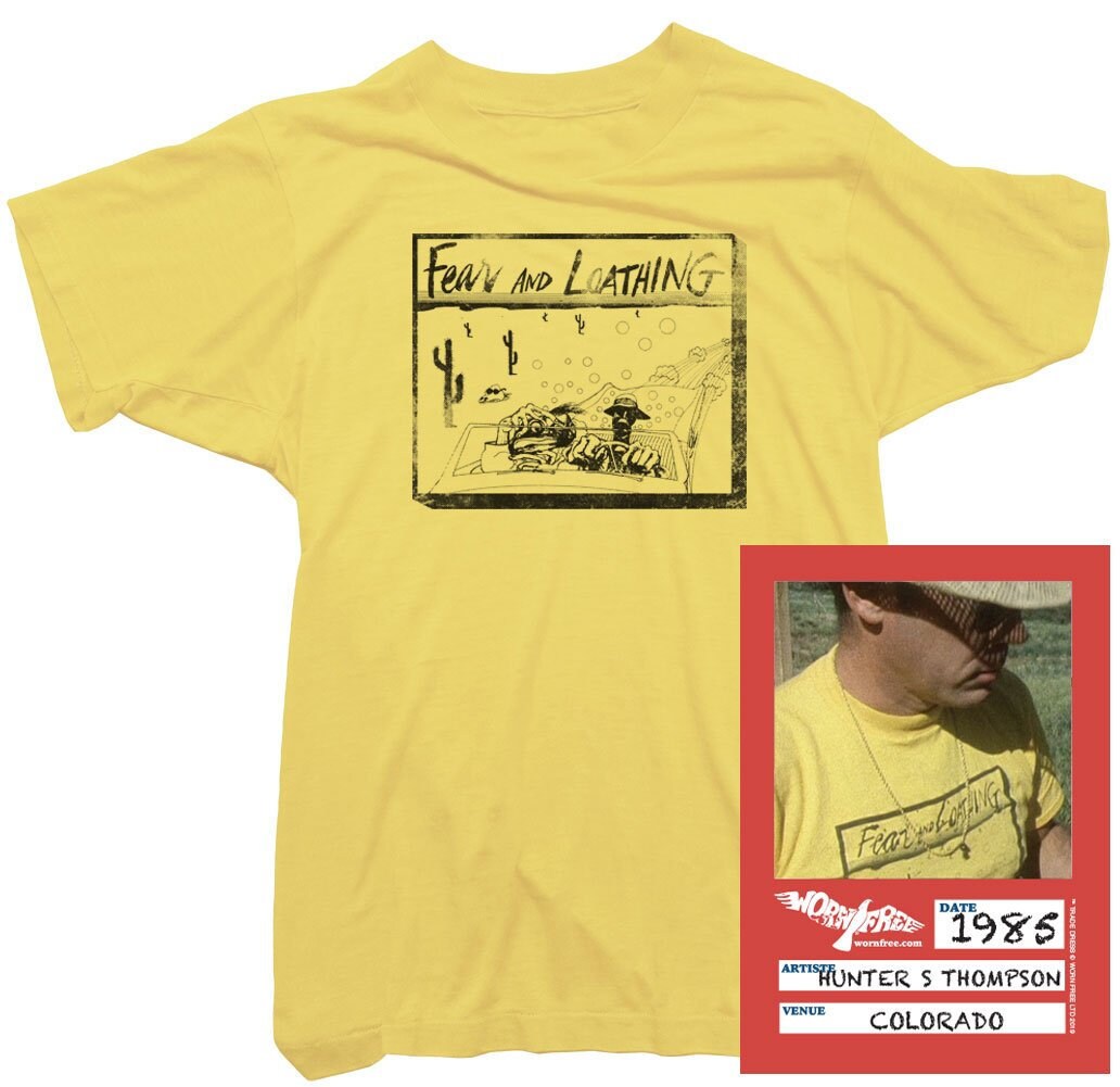 Image of Hunter S Thompson T-Shirt - Fear & Loathing Mens