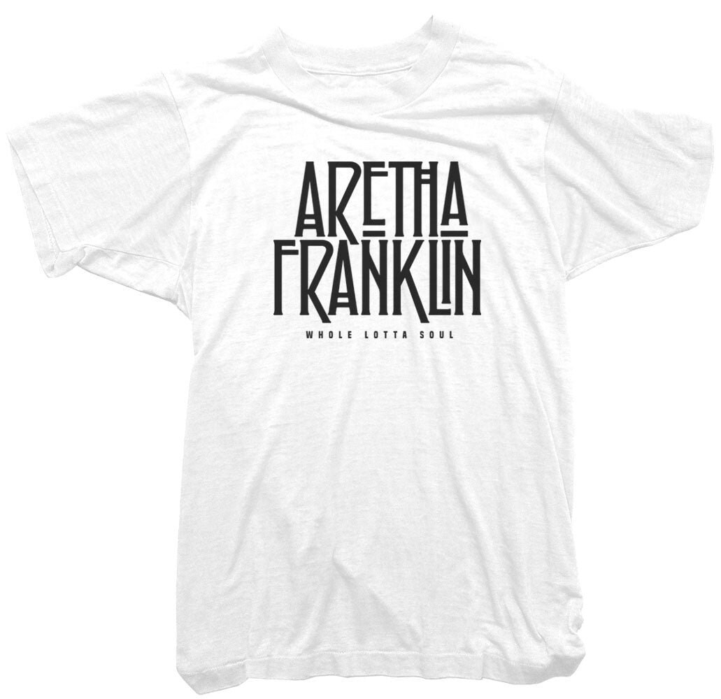 Discover Aretha Franklin T-Shirt -  Whole Lotta Soul Tee - Officially Licensed