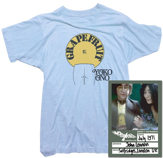 未使用　オノヨーコ　grapefruit Tシャツ　デッドストック　ジョンレノン 未使用 オノヨーコ grapefruit Tシャツ デッドストック ジョン