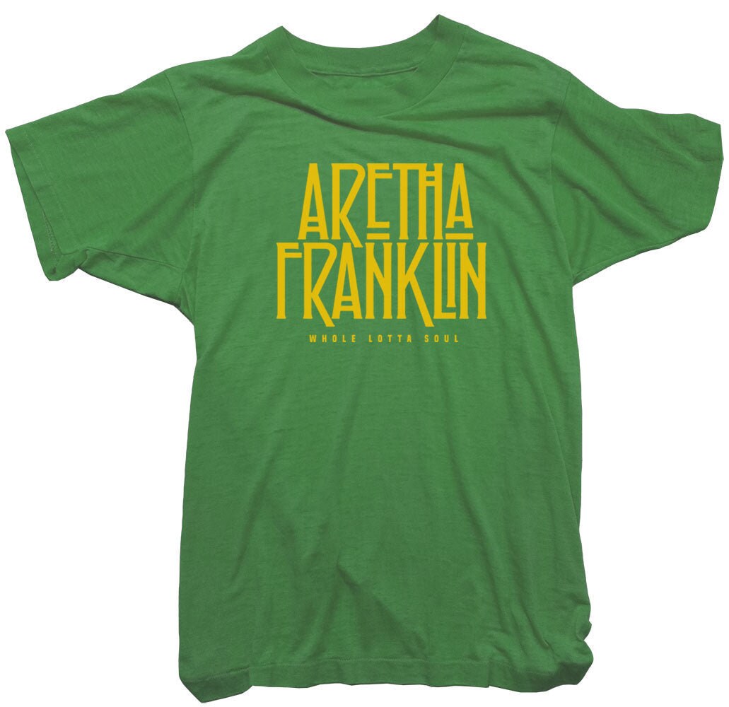 Discover Aretha Franklin T-Shirt -  Whole Lotta Soul Tee - Officially Licensed