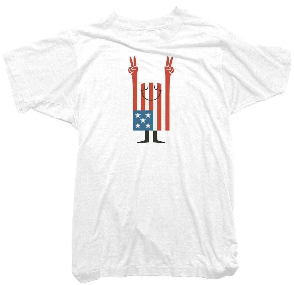 Image of Cdr T-Shirt - Peace Flag Tee Mens