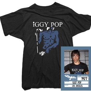 Vintage Iggy Pop Shirt - Etsy