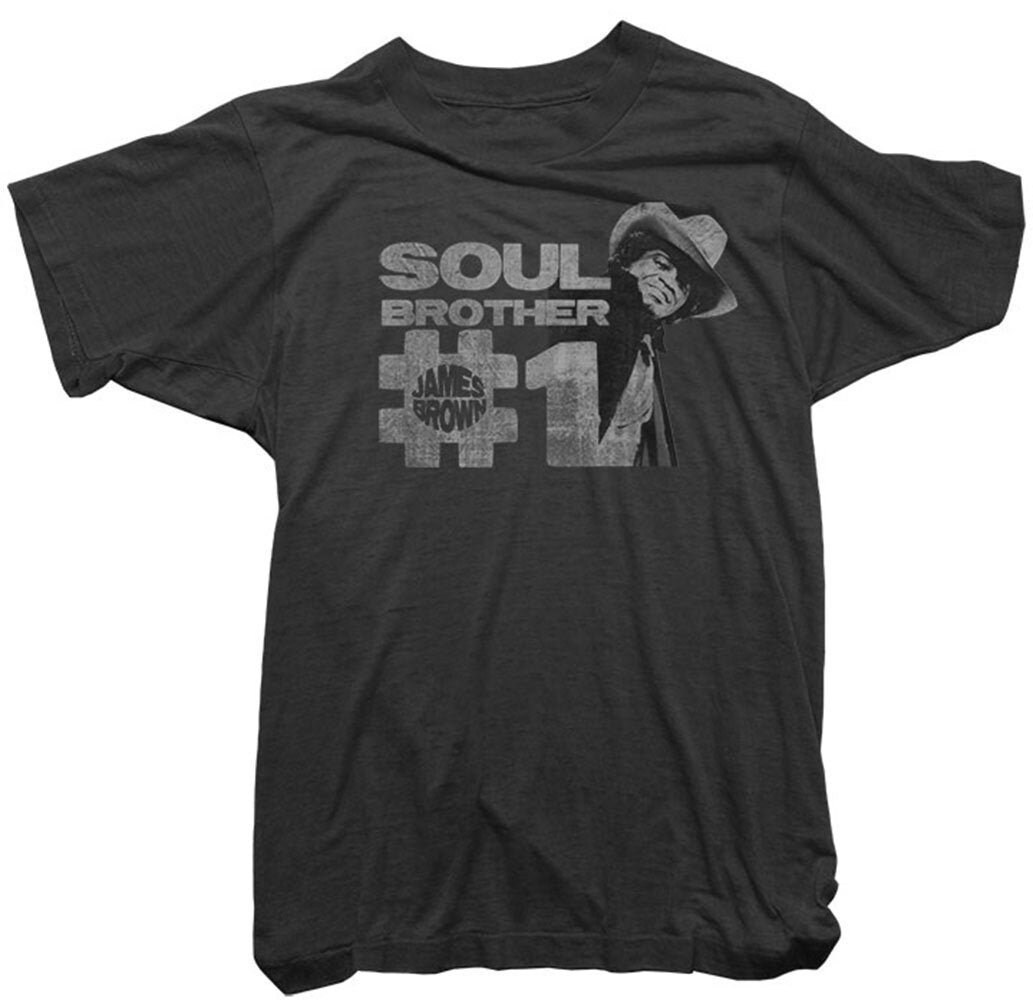 Image of James Brown T-Shirt - Soul Brother No.1 Tee Mens