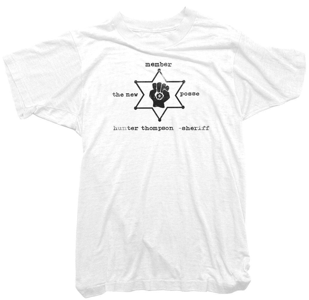 Hunter S Thompson T Shirt New Posse T Shirt offiziell lizenziert