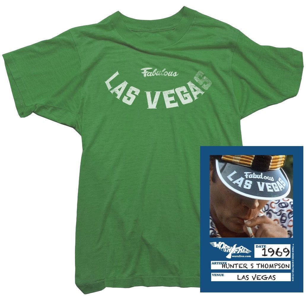 Image of Hunter S Thompson T-Shirt - Fabulous Las Vegas Mens