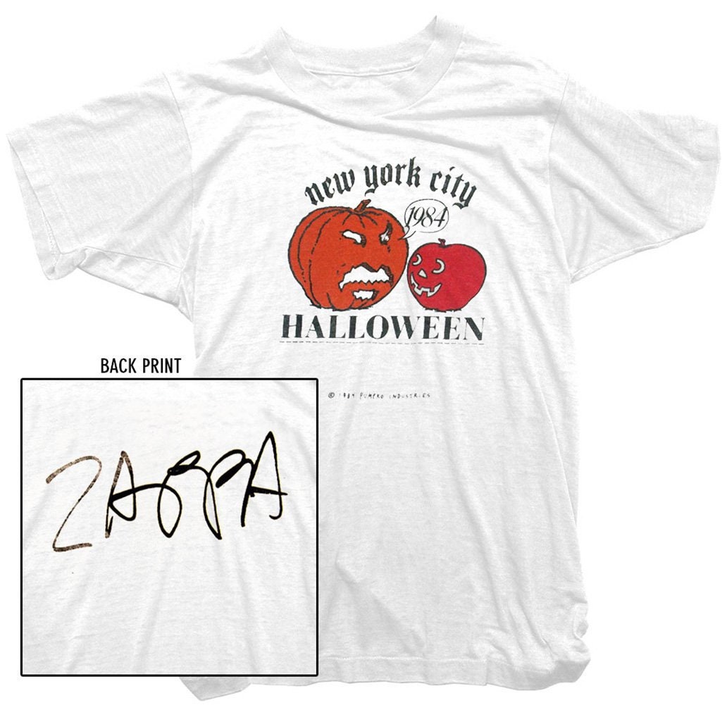 Image of Frank Zappa T-Shirt - Halloween 1984 Tee Mens
