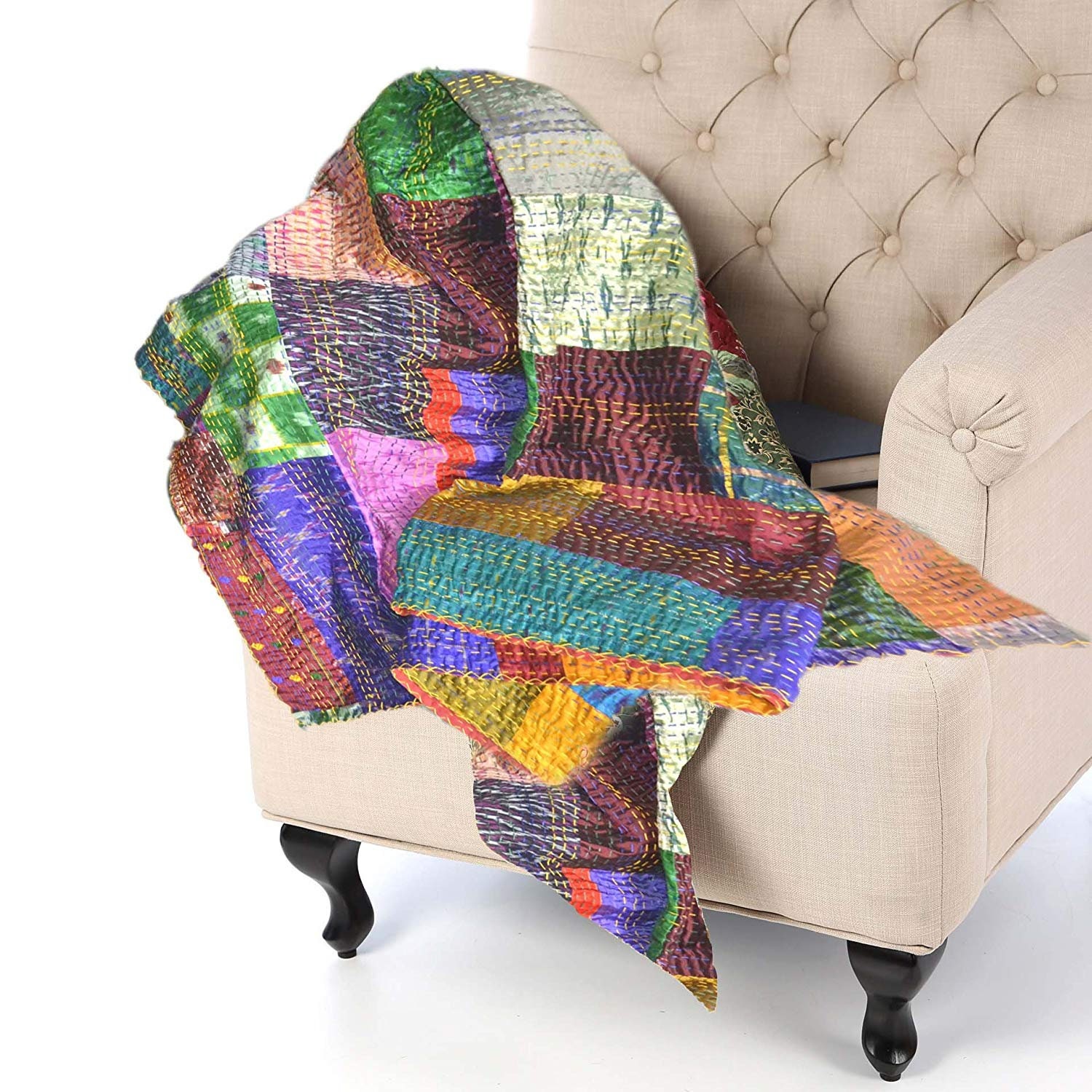 Patchwork Decorative Throw Blanket Multi Color Super Soft Warm Etsy