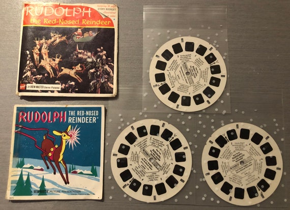 View-master Reels Disney and Cartoon Classics Rudolph Collections